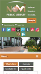 Mobile Screenshot of novilibrary.org