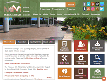 Tablet Screenshot of novilibrary.org